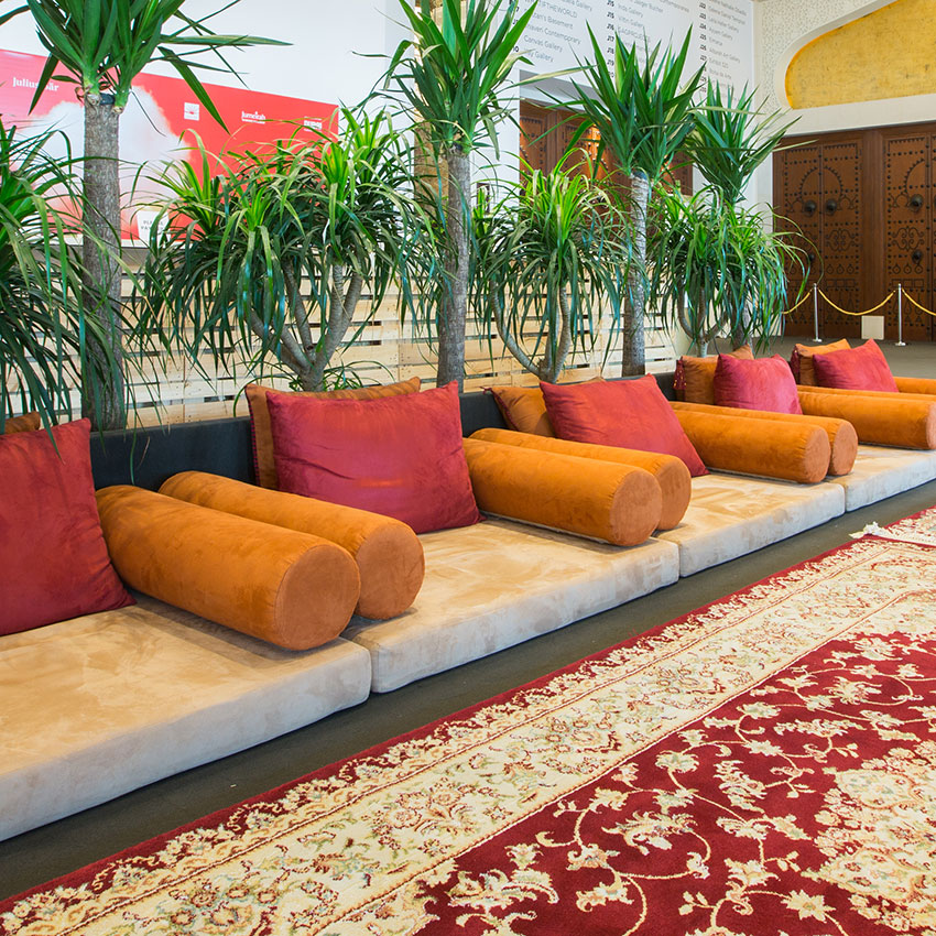 Furniture Rental - 51-ASDVF-Sofa-Armchair-VIP-Arabic-Seat-Orange-Red-Beige-b