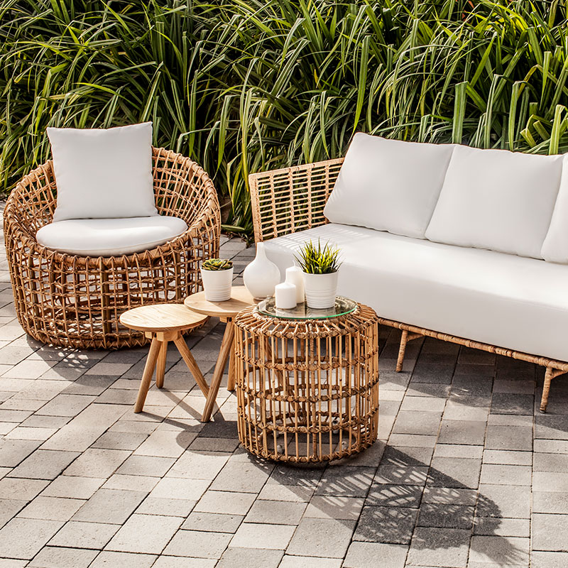 Lolah Rattan Sofa