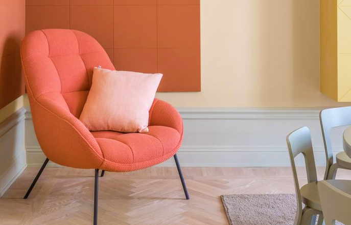 Living Coral Furniture Piece