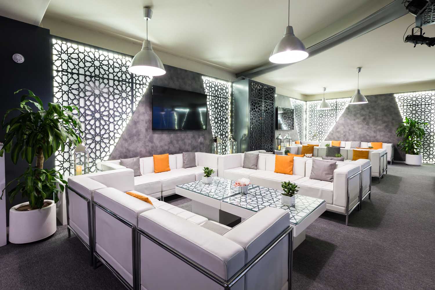 Customised furniture and decorative elements at Dubai Creek - Emaar Ramadan Tent