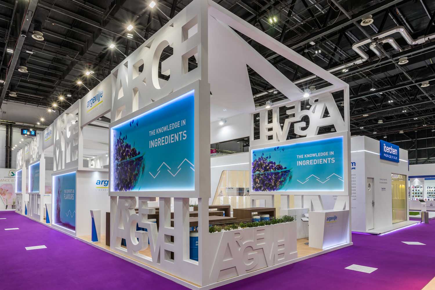 Argeville Exhibition Stand at Beauty World 2017