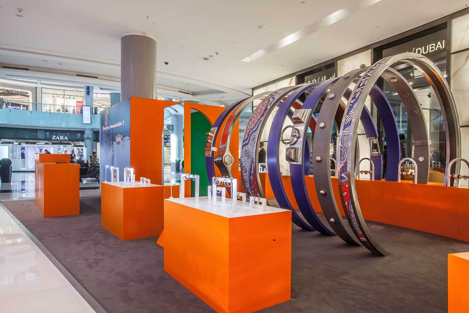 Mall Activation - Hermes Pop Up at Dubai Mall