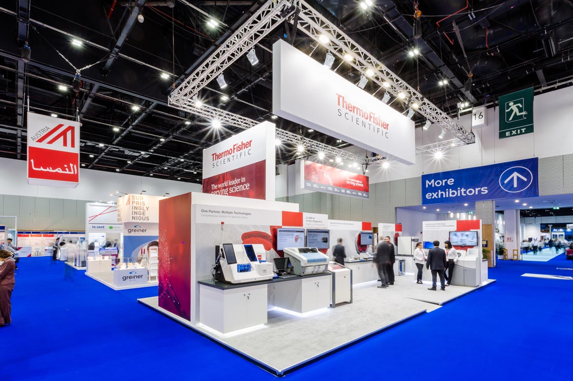ThermoFisher Czarnowski Exhibition Stand at Medlab 2019