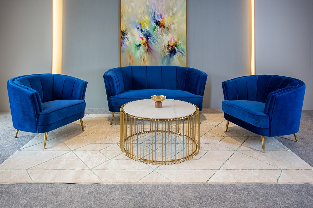 Saray Velvet Sofa-Electra Events