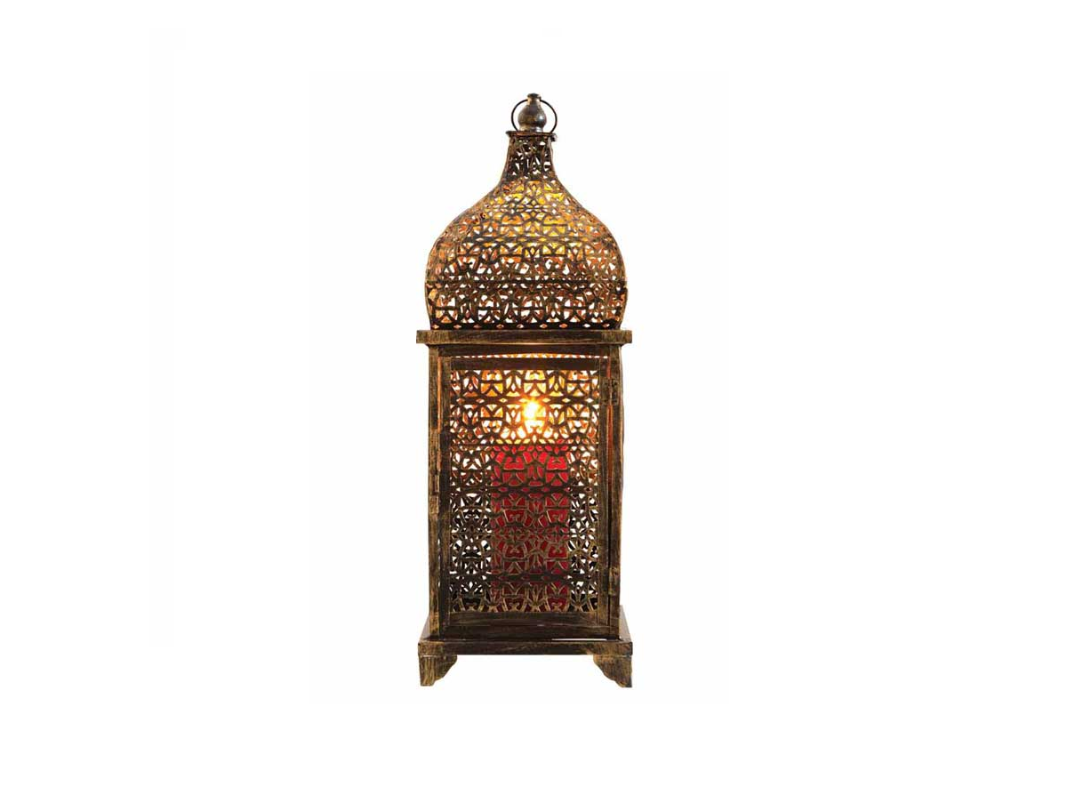 Madina Lamp Golden Brown