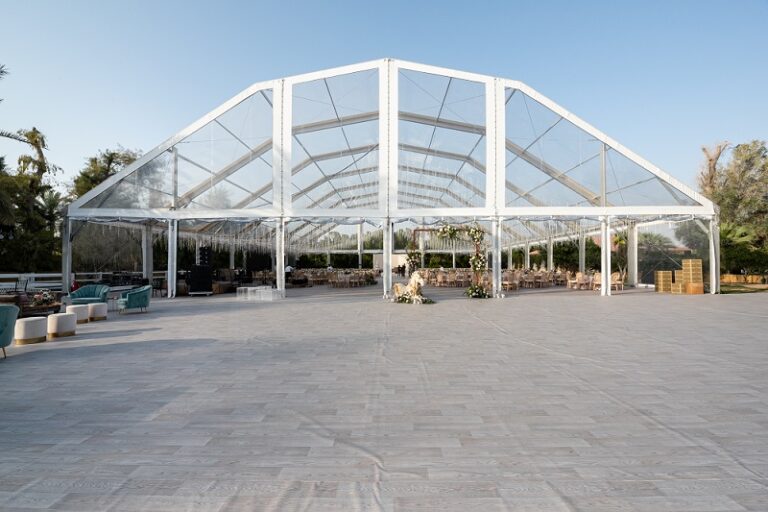 Polygon Wedding Tent I Dubai Event Tent Rental