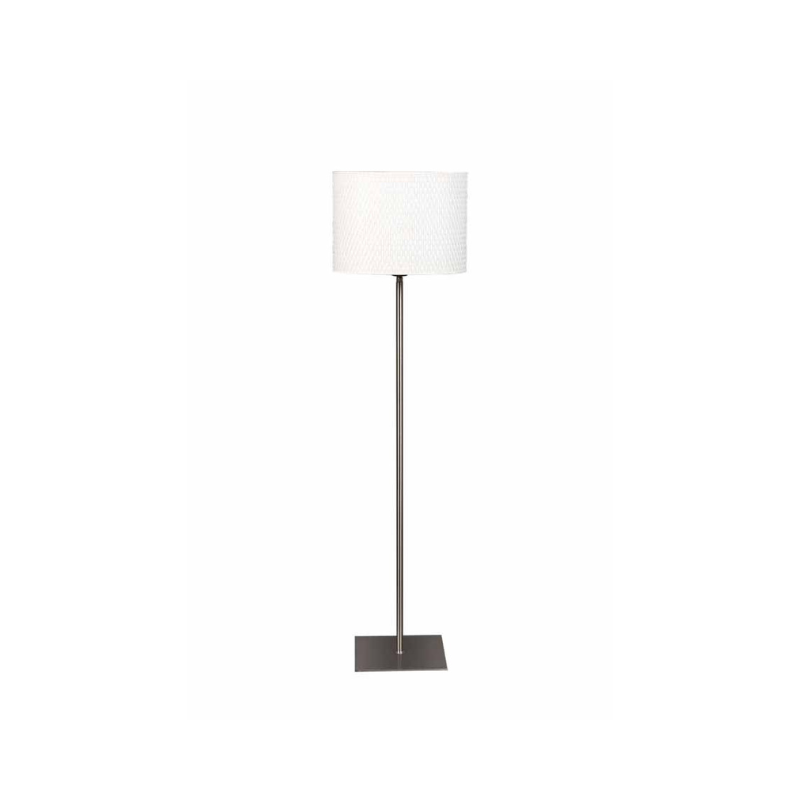White Oblong Standing Lamp